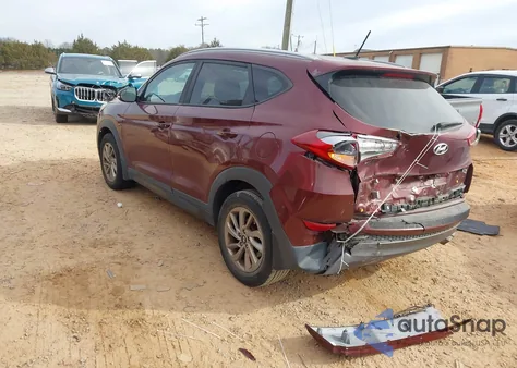 2016 Hyundai Tucson Eco from USA, damaged, VIN KM8J33A29GU143072